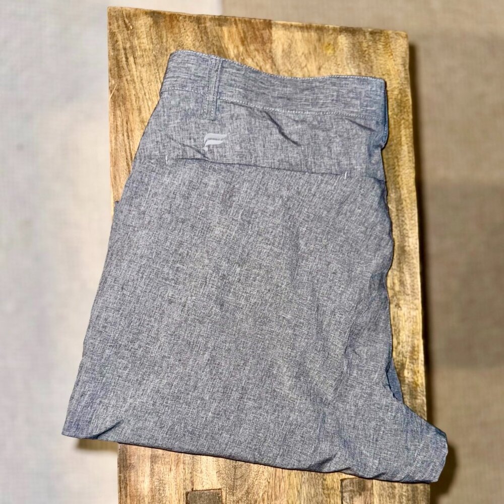 *SALE* Fabletics Mens "The Only Pant" Pants (Grey Heather, Classic Fit, 30Wx32L)